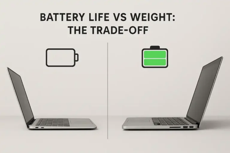 Battery Life vs Weight: The Trade-Off
